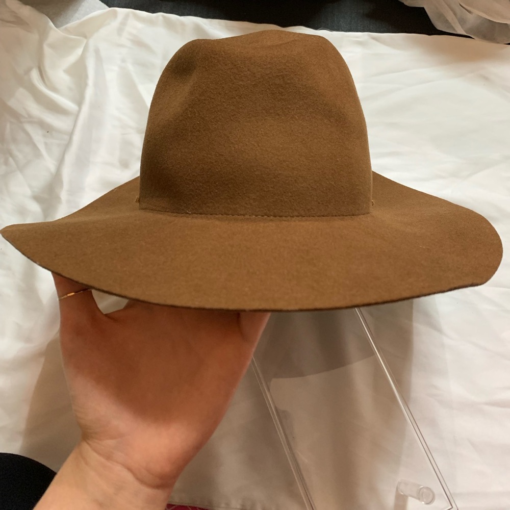 Janessa Leone Brown Hat